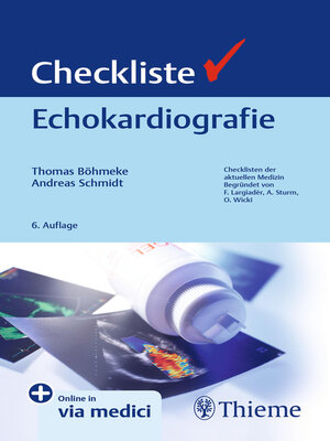 cover image of Checkliste Echokardiografie